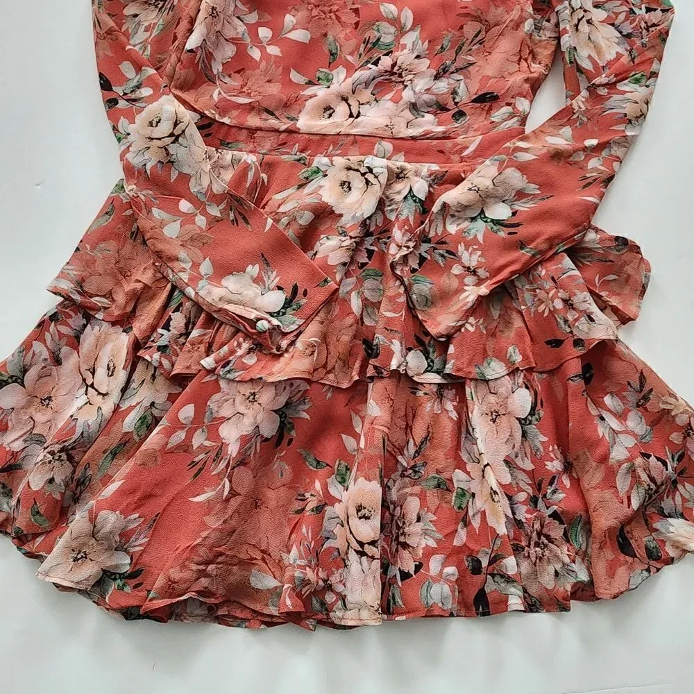 NWOT Yumi Kim - XS Petra Dress in Sweet‎ Blossom Brick Mini